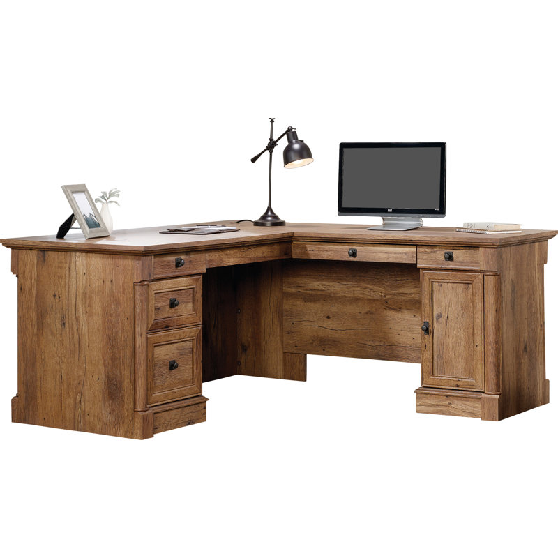 Three Posts Orviston LShape Computer Desk & Reviews Wayfair